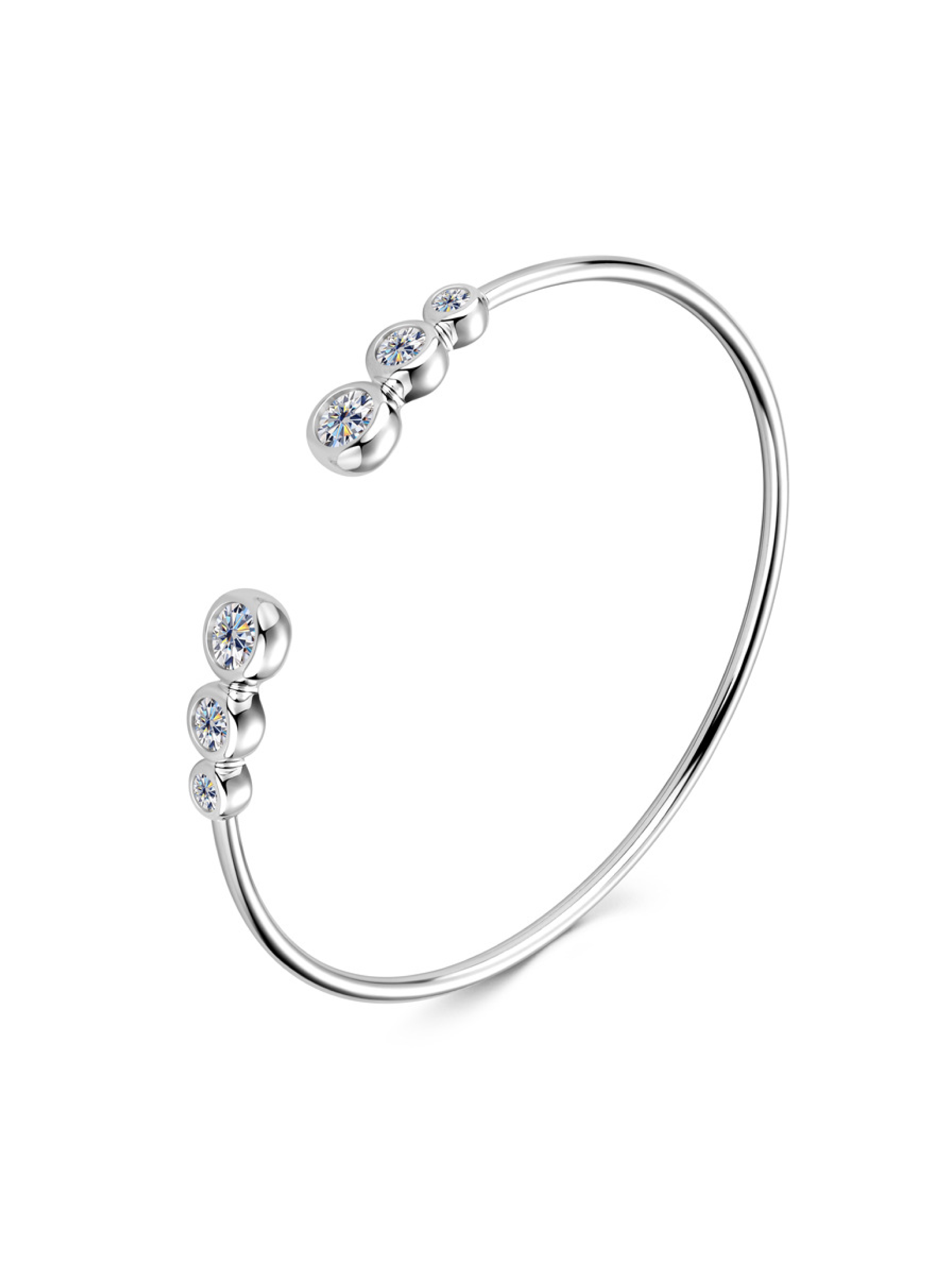 Starlight Elegance Lab Grown Diamond Bracelet