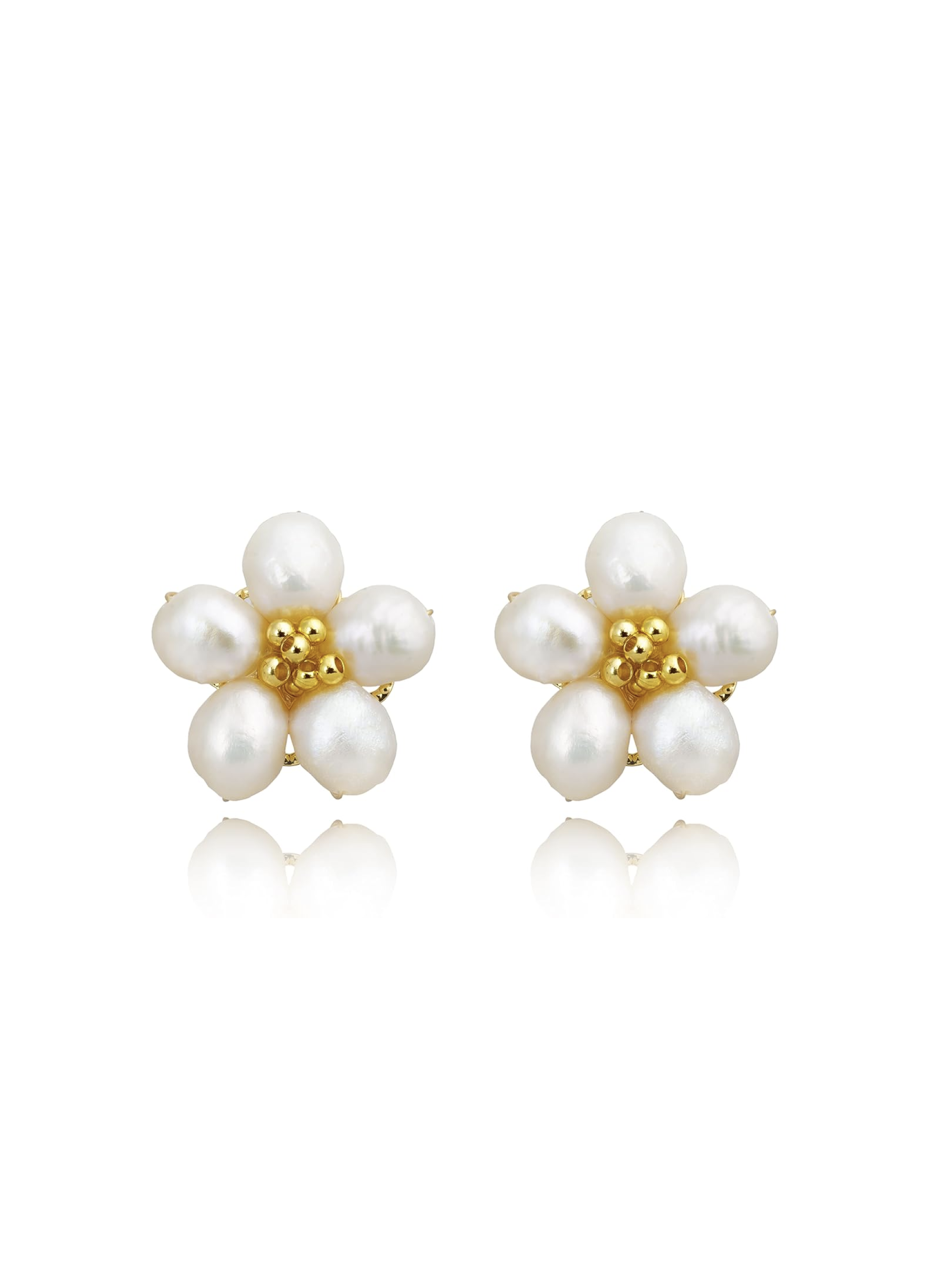 Éclat Freshwater Cultured Baroque Pearl Earrings