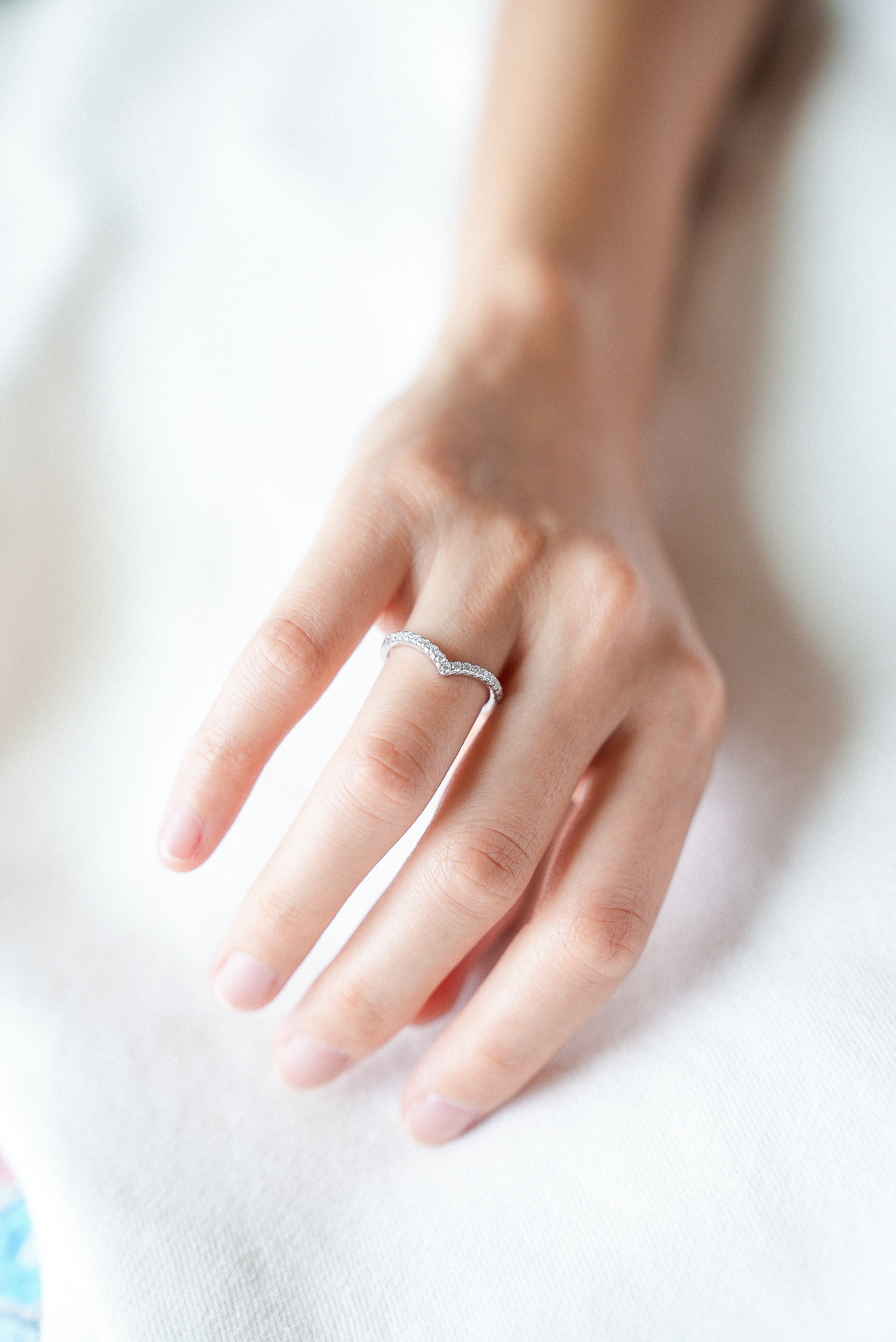 V for Vivien Lab Grown Diamond Ring