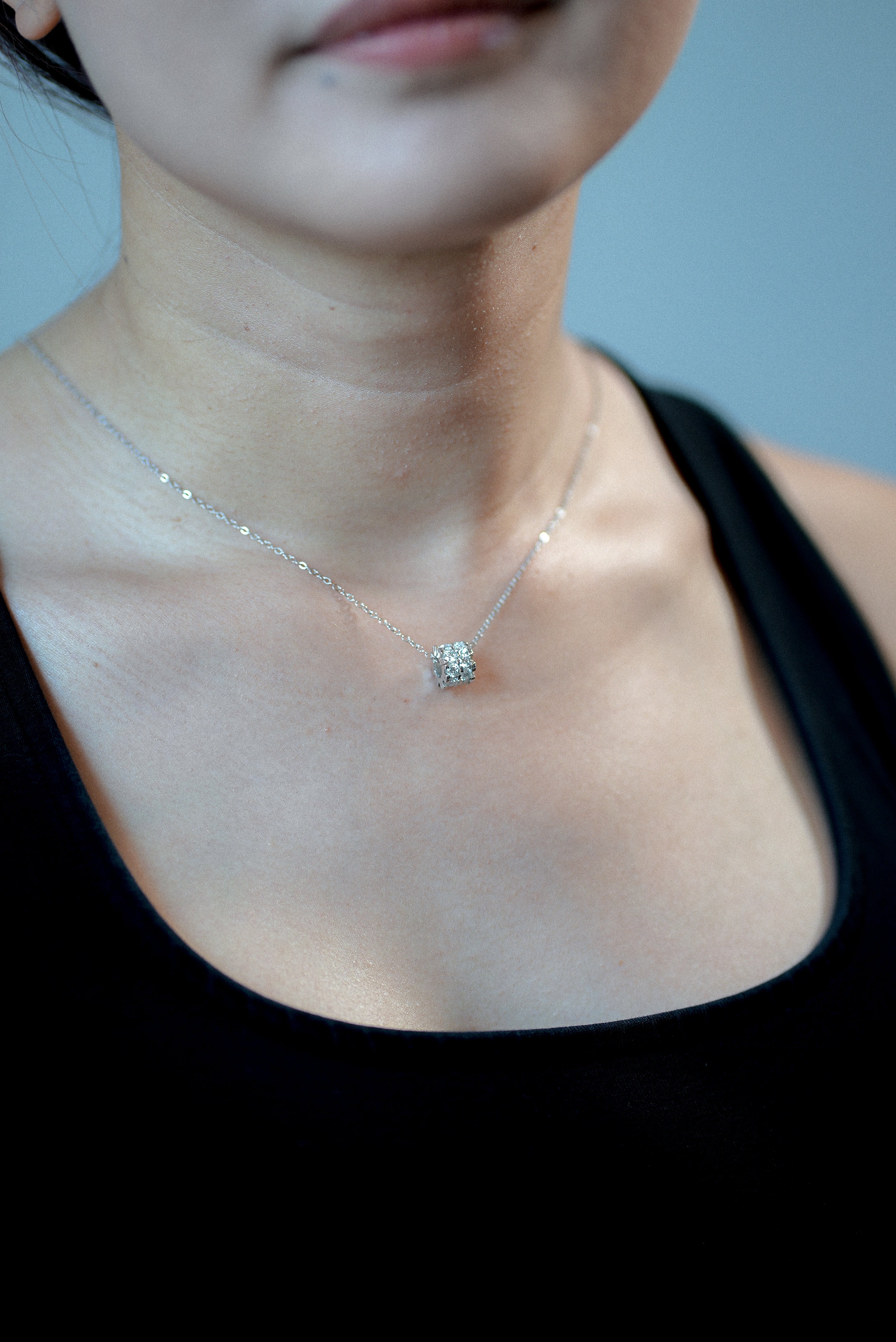 Elysian Glide Lab Grown Diamond Necklace