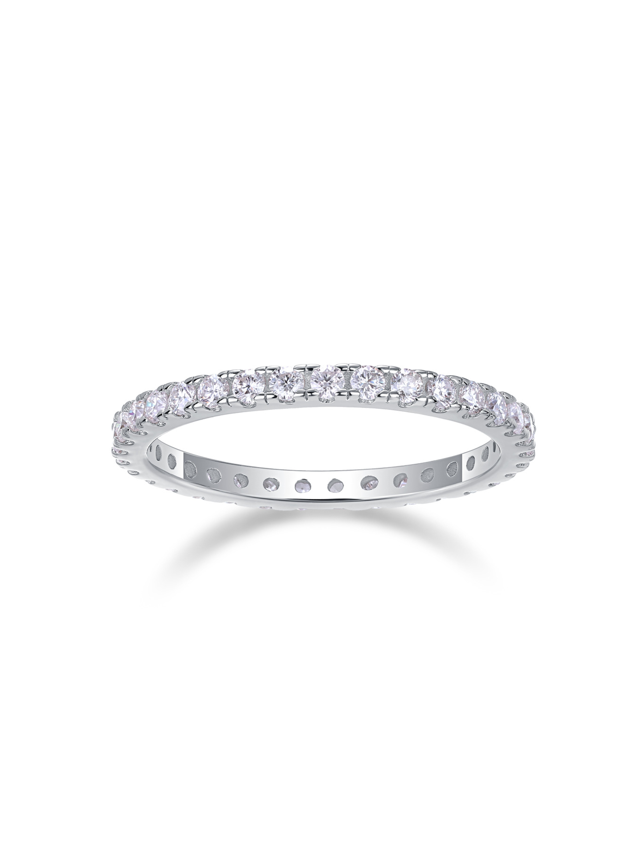 Eternity Glow Moissanite Diamond Band