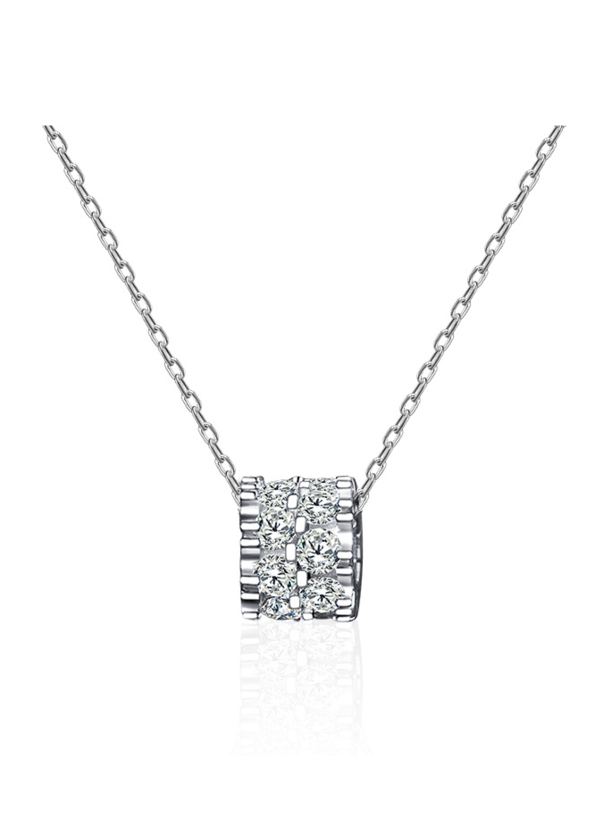 Elysian Glide Lab Grown Diamond Necklace