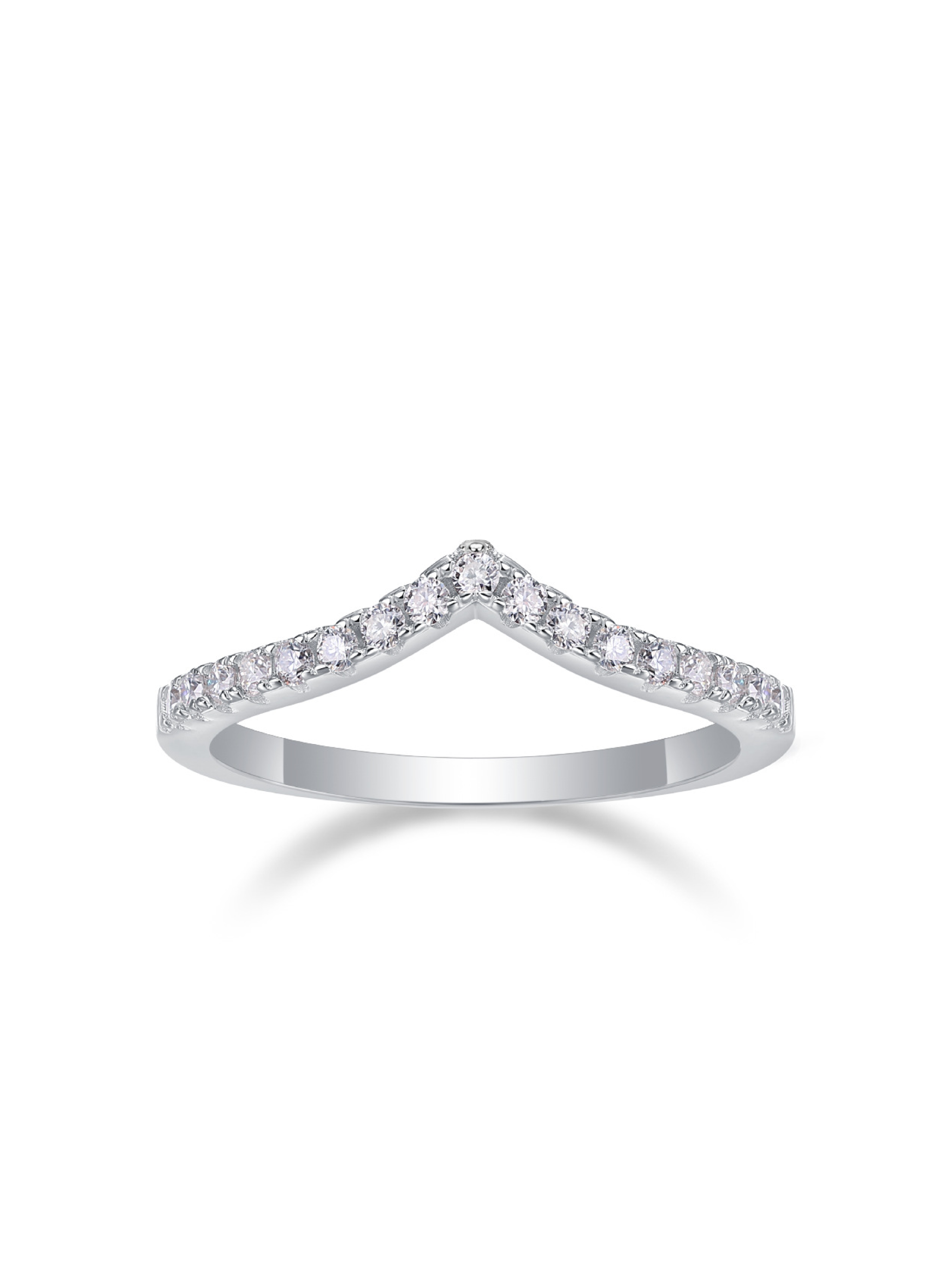 V for Vivien Lab Grown Diamond Ring