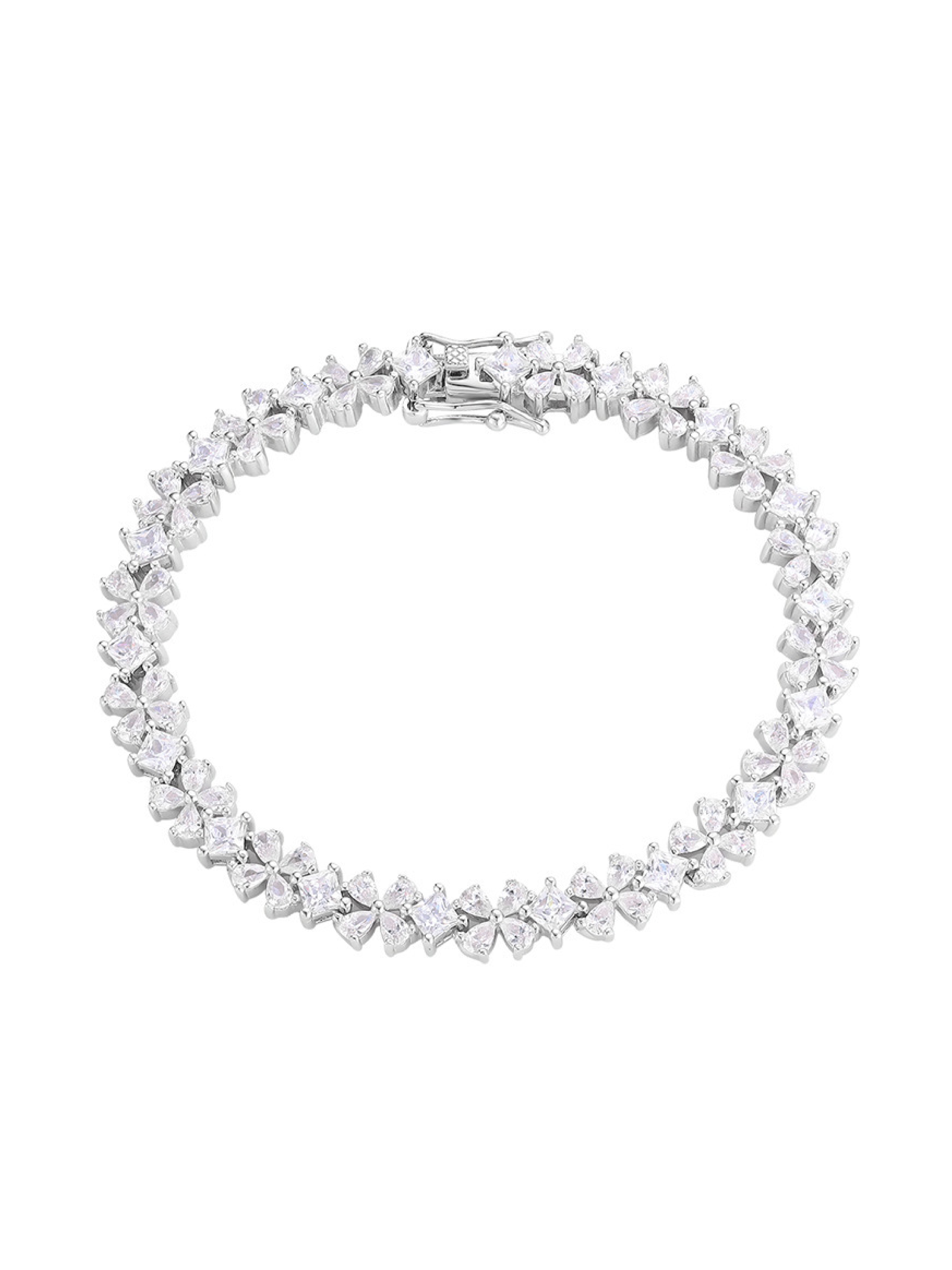 Fortune Clover Lab Grown Diamond Bracelet