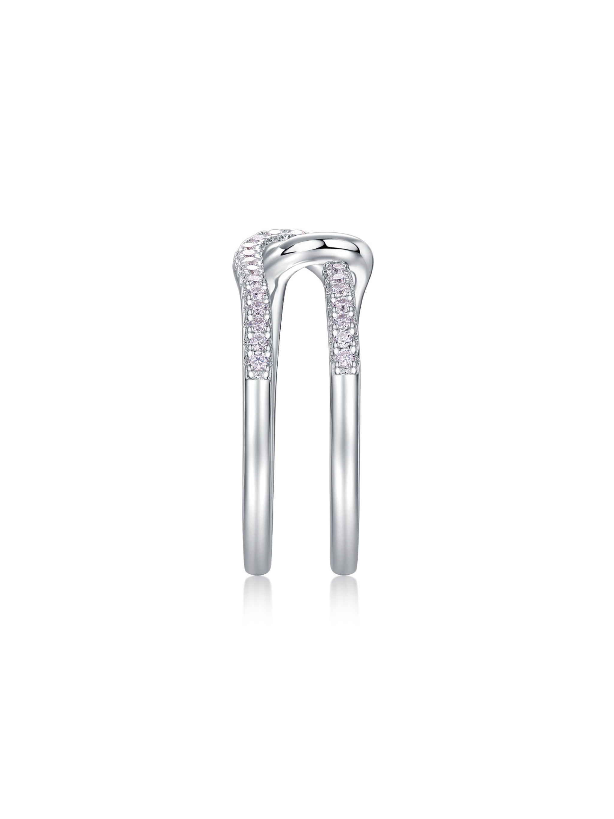 Embrace & Twice Lab Grown Diamond Ring