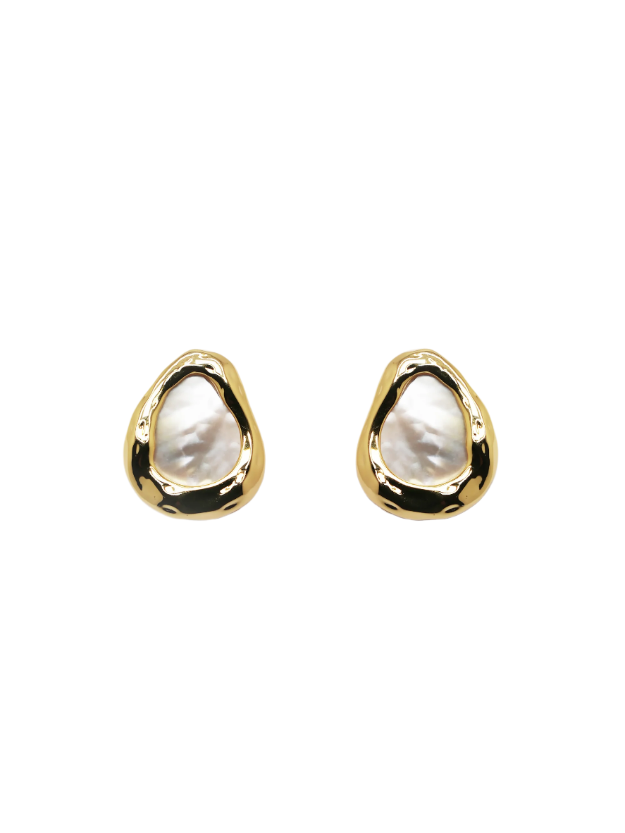 Opal Essence Freshwater Cultured Baroque Pearl Earrings