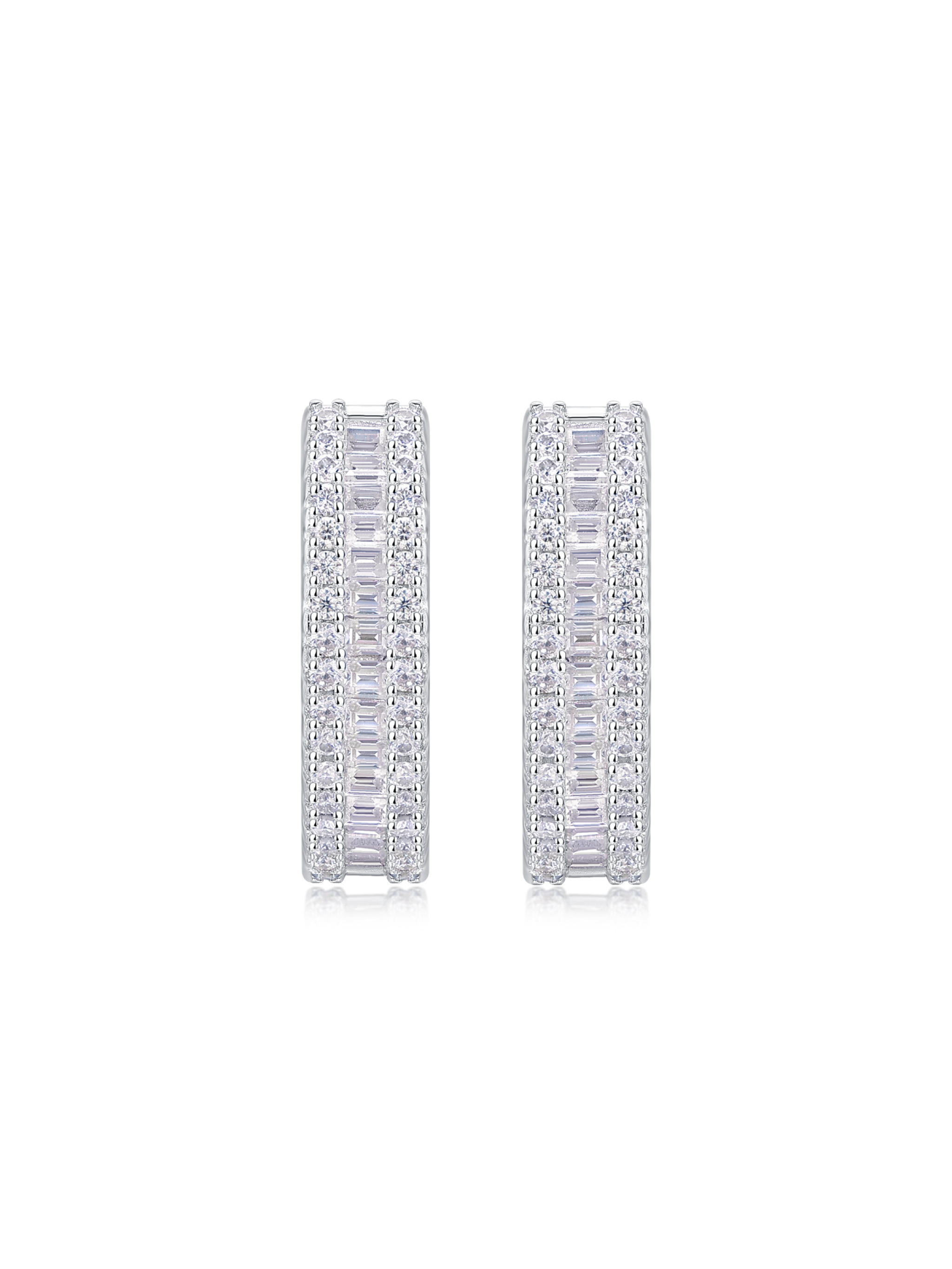 Woven Light Lab Grown Diamond Earrings