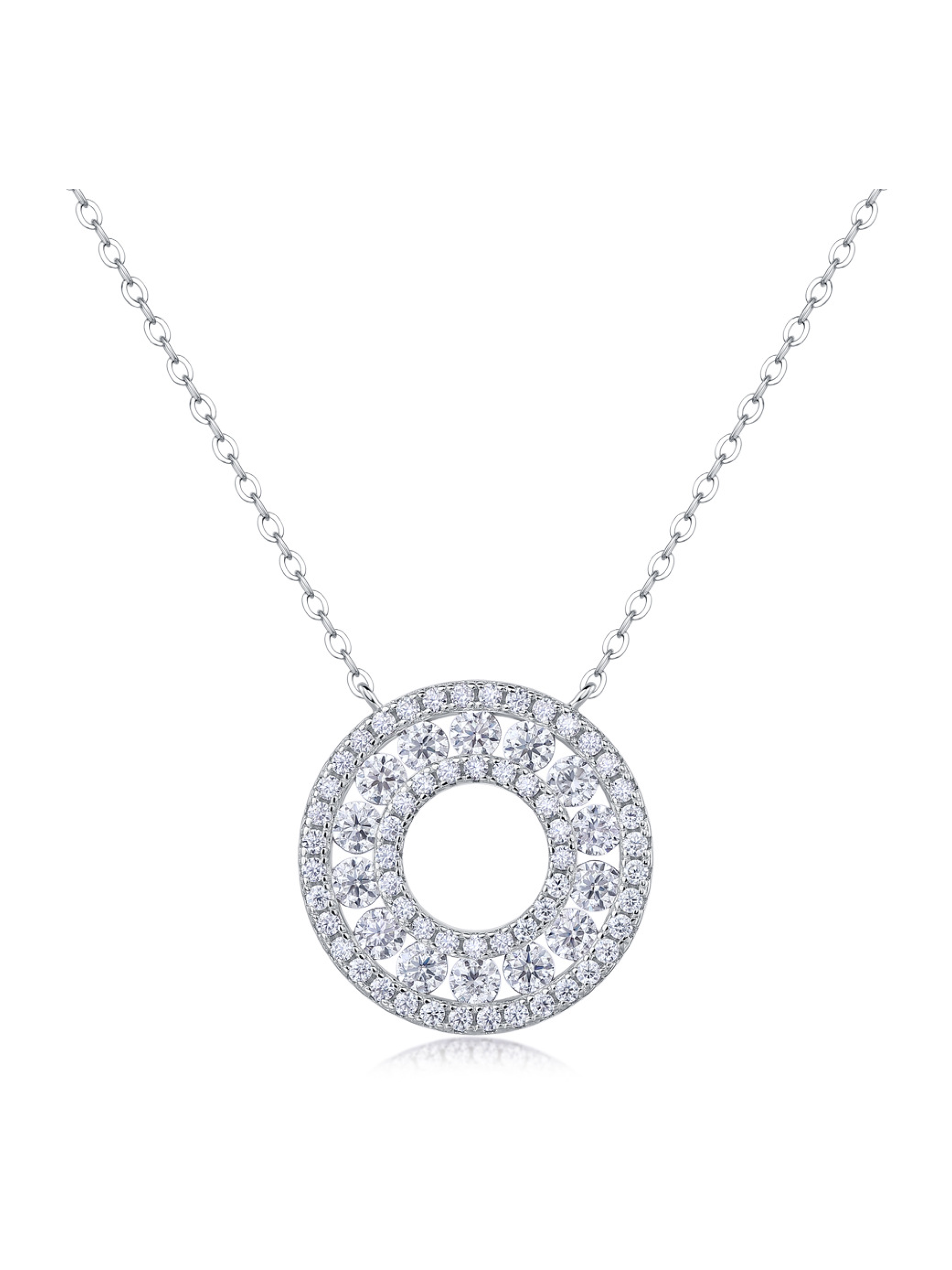 Brilliant Glow Lab Grown Moissanite Pendant Necklace